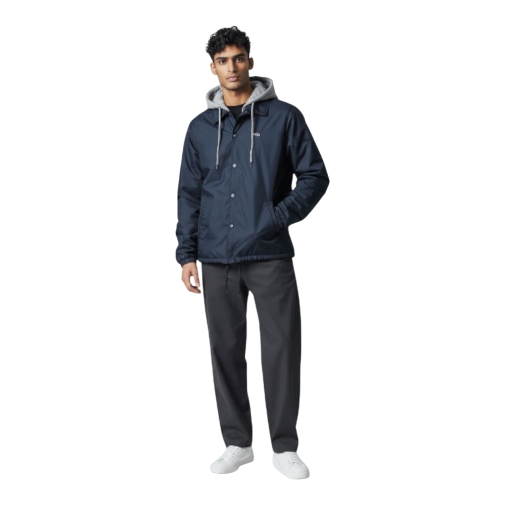 Vans Men's Blue Hooded Jacket - Picture 8 of 10